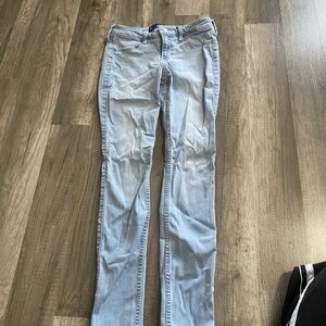 Hollister Low Rise Light Blue Women’s Jean Leggins